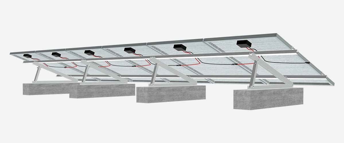 平屋頂太陽能支架系統 RMII-2