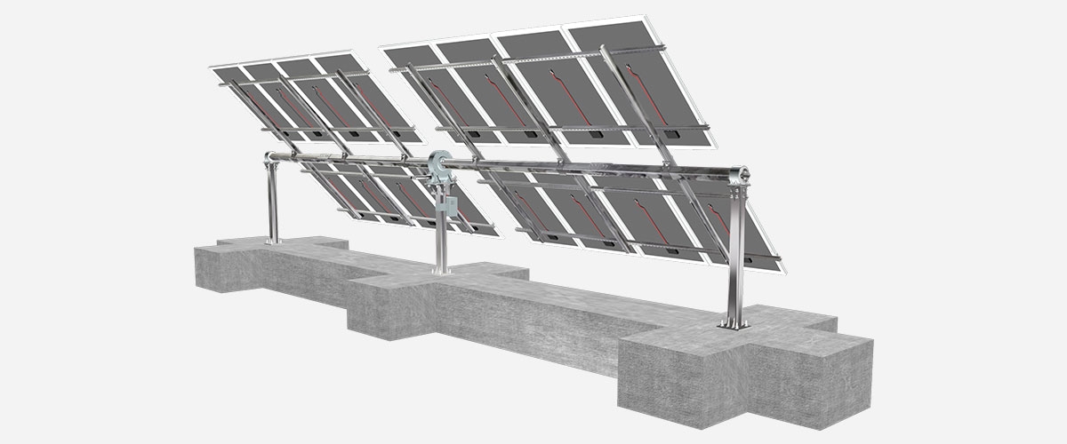 單軸太陽能跟蹤系統 TR2-2