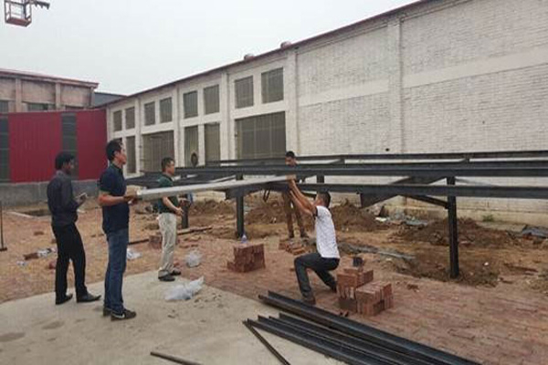 邁貝特“施工隊”，“一級施工資質”,獲印度客戶好評