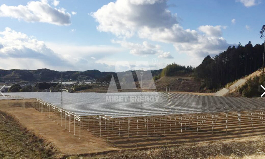 日本掛川市光伏農(nóng)業(yè)大棚系統(tǒng)頂目