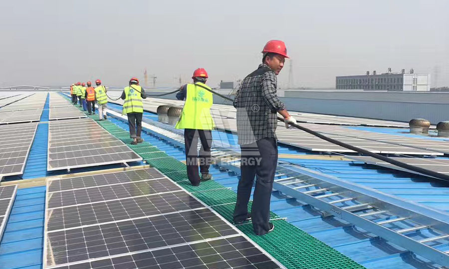 廣西彩鋼瓦支架光伏發(fā)電項(xiàng)目