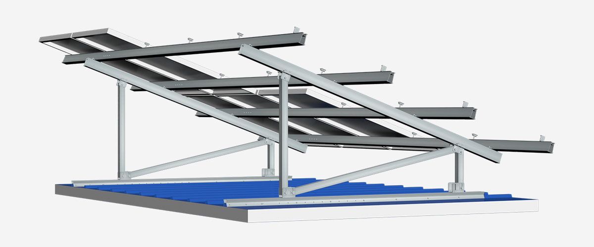 彩鋼瓦屋面太陽能支架系統 PGT4-2