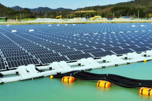 水上光伏電站系統的亮點與施工要點