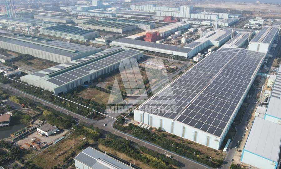 廣東湛江彩鋼瓦屋面光伏發電項目 30MW