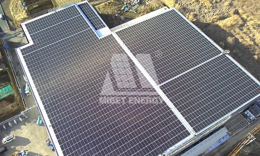 日本靜岡縣彩鋼瓦屋頂系統項目-2