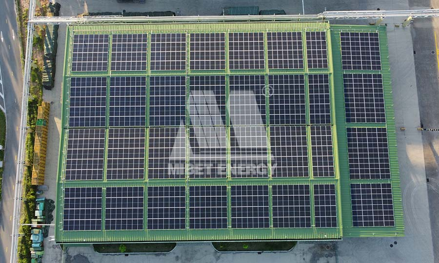 中國福建屋頂分布式光伏系統項目-4