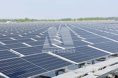 72MW！邁貝特江蘇沛縣水上光伏電站項目閃耀上線！