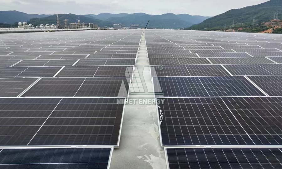 福建福清 平屋頂壓載光伏項目 22MW-4