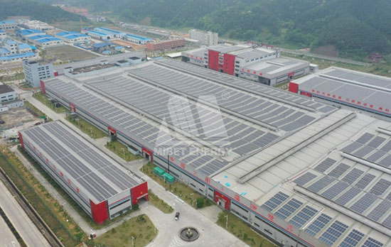 邁貝特分布式光伏系統助力制造企業低碳轉型